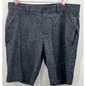 Travis Mathew 10" Golf Shorts Mens Size 34 Palm Tree Print